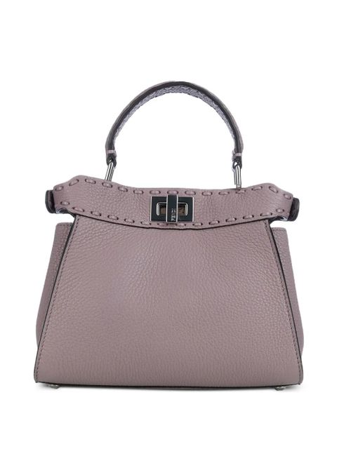 FENDI mini Peekaboo tote bag - Purple - zdjęcie produktu nr 1