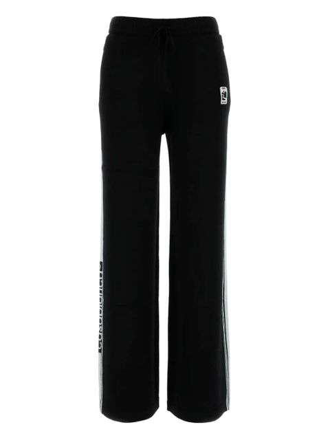 Casablanca merino side-stripe sweatpants - Black - zdjęcie produktu nr 1