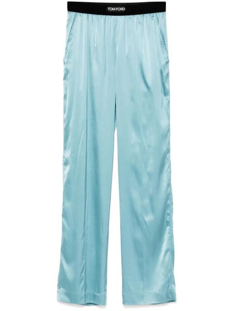 TOM FORD straight trousers - Blue - zdjęcie produktu nr 1