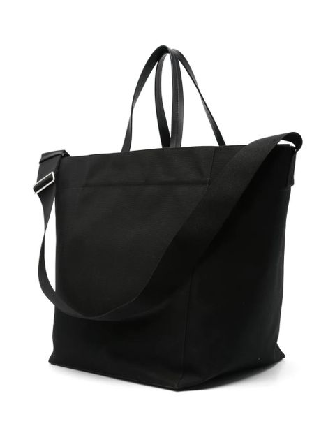 Jil Sander large Utility tote bag - Black