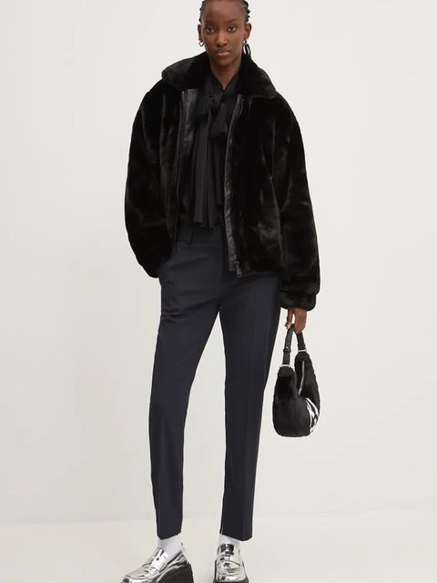 HUGO spodnie z domieszką wełny - zdjęcie produktu nr 1