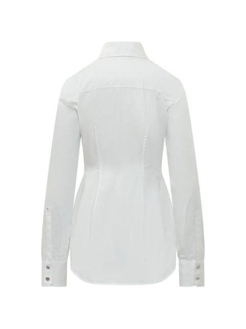 Sportmax button cotton shirt - White - zdjęcie produktu nr 2