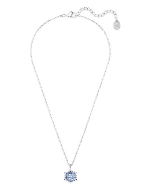 Swarovski Magic snowflake crystal necklace - Blue - zdjęcie produktu nr 1