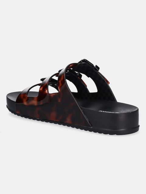 Melissa klapki MELISSA COZY STRIPES AD damskie kolor czarny M 35943 BC962 - zdjęcie produktu nr 2