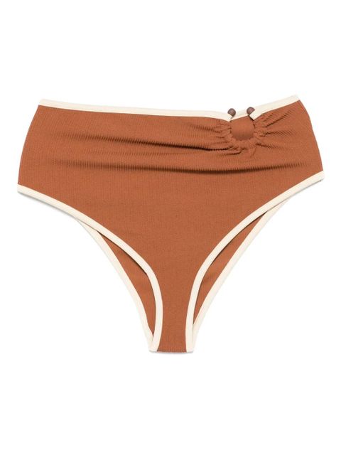 Johanna Ortiz Susurro Del Agua bikini bottoms - Brown - zdjęcie produktu nr 1