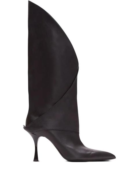 Balmain leather boots - Black - zdjęcie produktu nr 1