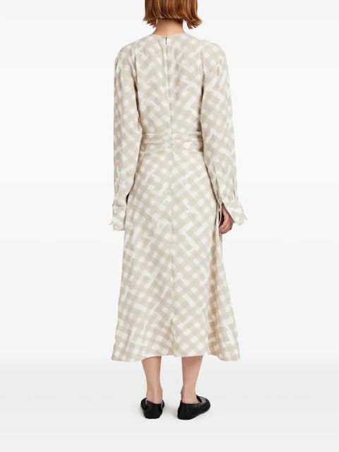 Proenza Schouler Keria midi dress - Neutrals
