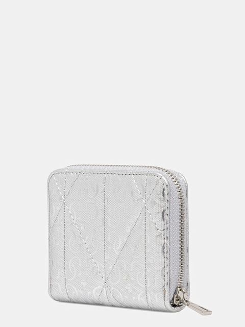 Guess portfel ALDINA damski kolor srebrny SWGY96 63137 - zdjęcie produktu nr 2