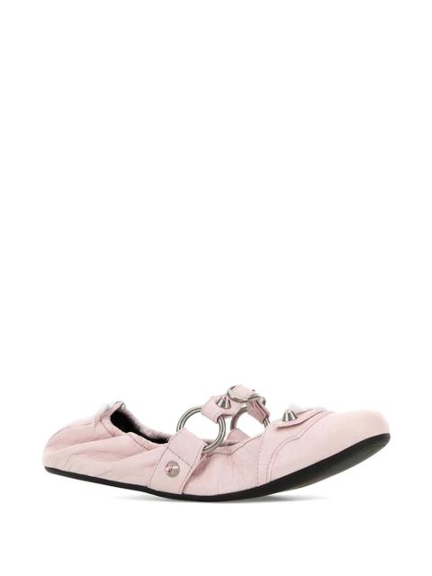 Balenciaga leather ballet flats - Pink - zdjęcie produktu nr 2