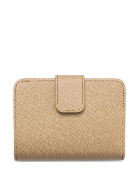Prada textured zip-around wallet - Neutrals - zdjęcie produktu nr 1
