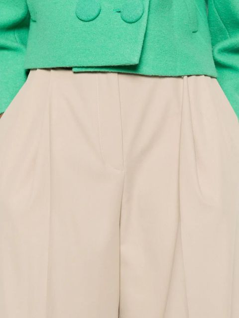 LOEWE pleated trousers - Neutrals