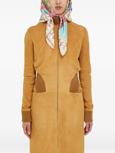 Ferragamo palazzo print silk scarf - Pink