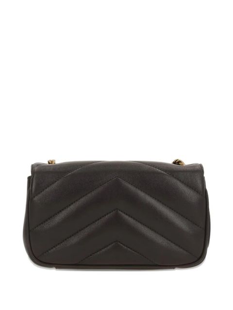 Saint Laurent mini Loulou shoulder bag - Grey