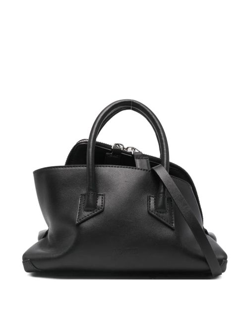 The Attico leather tote bag - Black - zdjęcie produktu nr 2