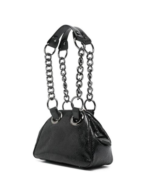 Vivienne Westwood orb chain shoulder bag - Black