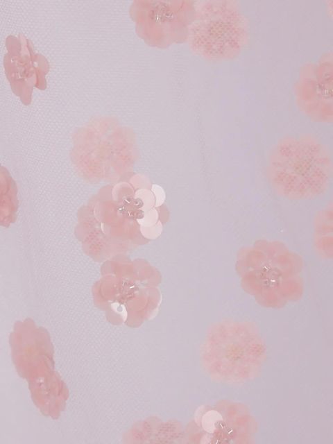 Cecilie Bahnsen sequin-embellished skirt - Pink