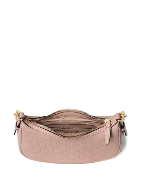 Gucci medium logo-pattern chain shoulder bag - Pink