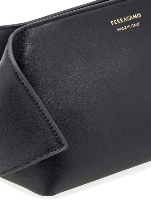 Ferragamo leather makeup bag - Black - zdjęcie produktu nr 2