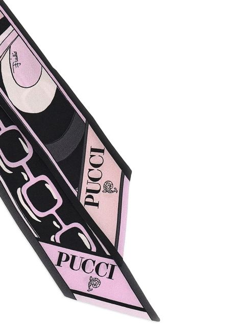 PUCCI printed silk scarf - 1