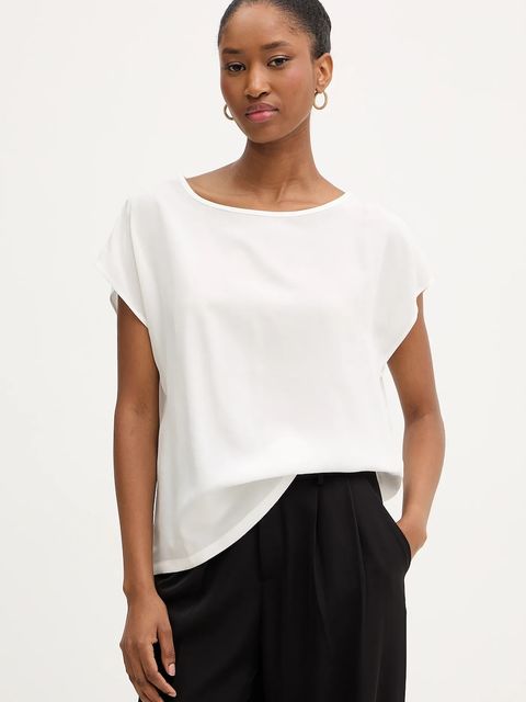 Silvian Heach t-shirt BOLAWE damski kolor biały GPA25528BL - zdjęcie produktu nr 1