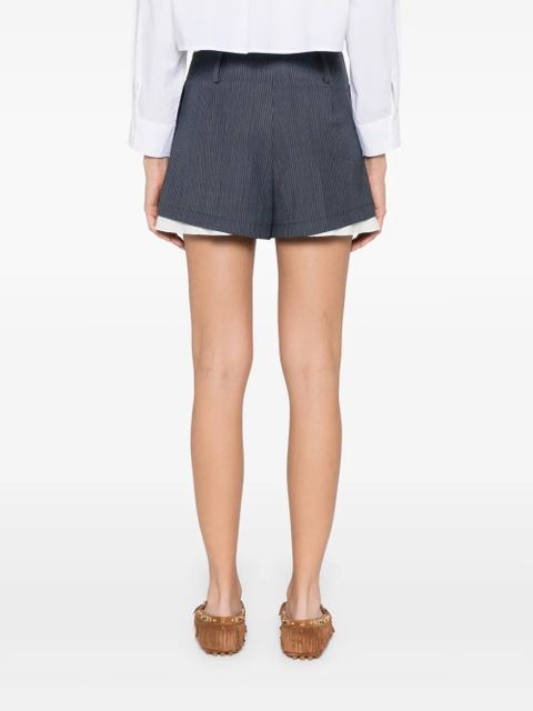 SANDRO taille shorts - Blue