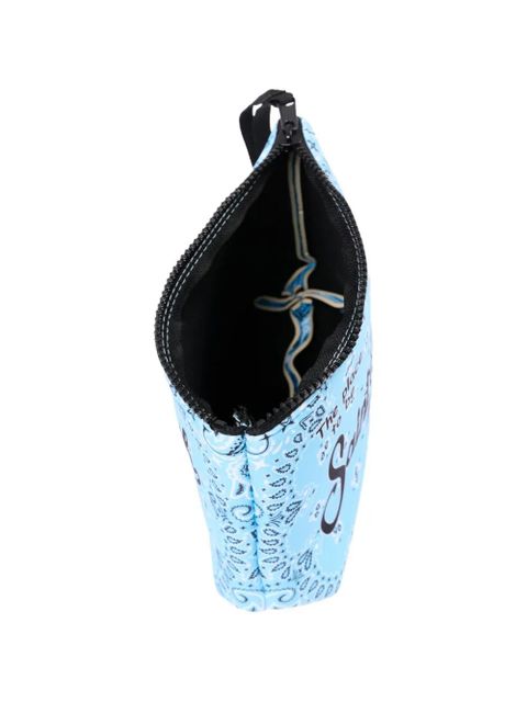 MC2 Saint Barth Aline bandana-print pouch - Blue