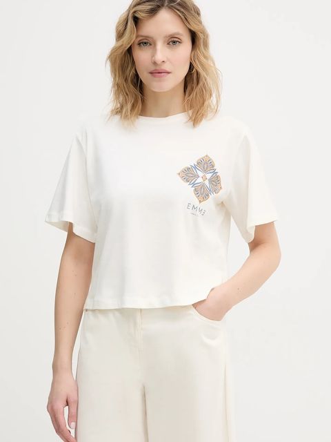 Marella t-shirt bawełniany Emme by Marella - zdjęcie produktu nr 1