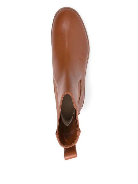 Lauren Ralph Lauren elastic-panelled boots - Brown