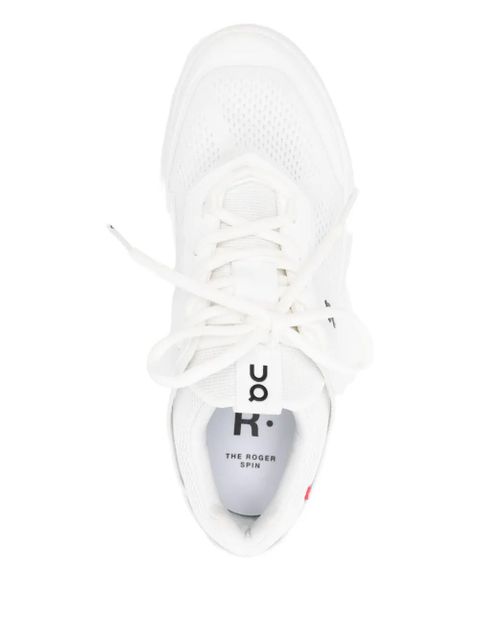 On Running The Roger Spin lace-up mesh sneakers - White