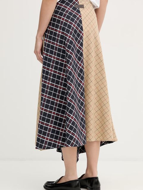 Barbour spódnica bawełniana Dalbury - zdjęcie produktu nr 2