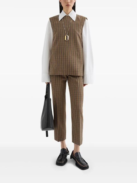 Jil Sander wool top - Brown - zdjęcie produktu nr 2