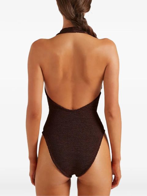 Hunza G Adriana swimsuit - Brown