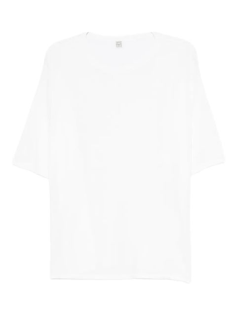 TOTEME longline T-shirt - White - zdjęcie produktu nr 1