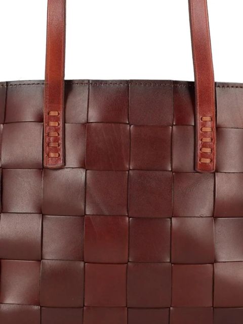 DRAGON DIFFUSION Japan woven shoulder bag - Brown - zdjęcie produktu nr 2