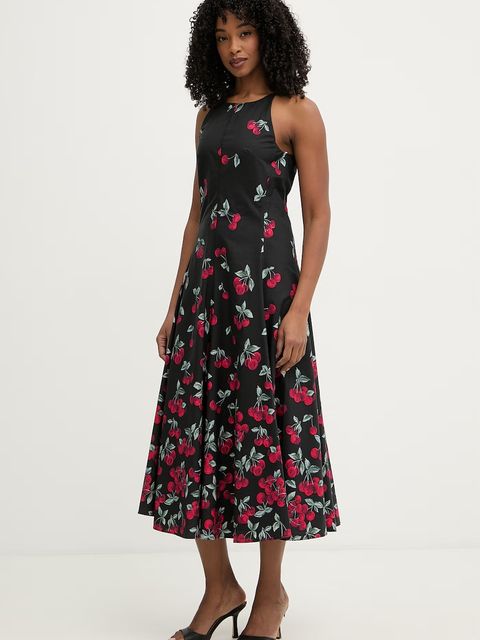 Twinset sukienka rozkloszowana bawełniana - zdjęcie produktu nr 1