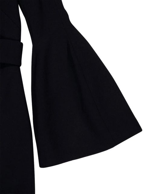 Gabriela Hearst Shadon bell-sleeve tunic blouse - Black