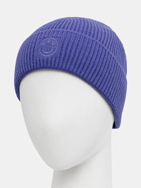 Hugo Blue czapka z dodatkiem wełny kolor fioletowy 50551505 - zdjęcie produktu nr 2