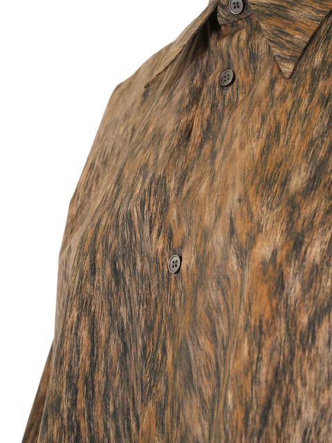 MM6 Maison Margiela buttoned shirt dress - Brown - zdjęcie produktu nr 2