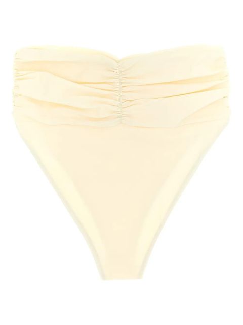 Magda Butrym flower-detail bikini bottoms - Neutrals