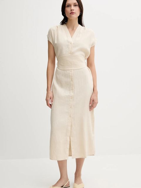 Pedro del Hierro sukienka lniana