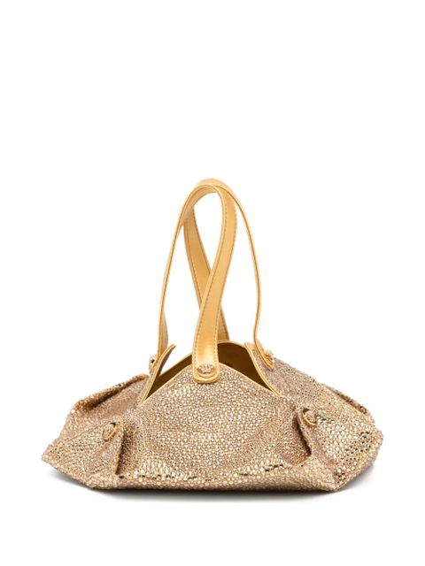 Versace mini Protea tote bag - Yellow