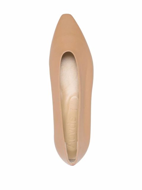 Aeyde slip-on ballerina shoes - Neutrals