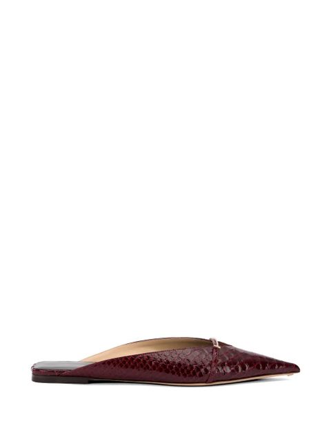 TOM FORD pointed mules - Red - zdjęcie produktu nr 1