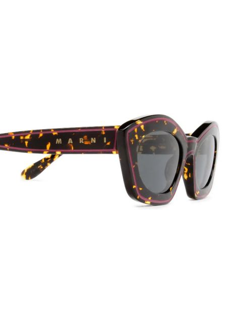 Marni Eyewear Kea Island sunglasses - Brown