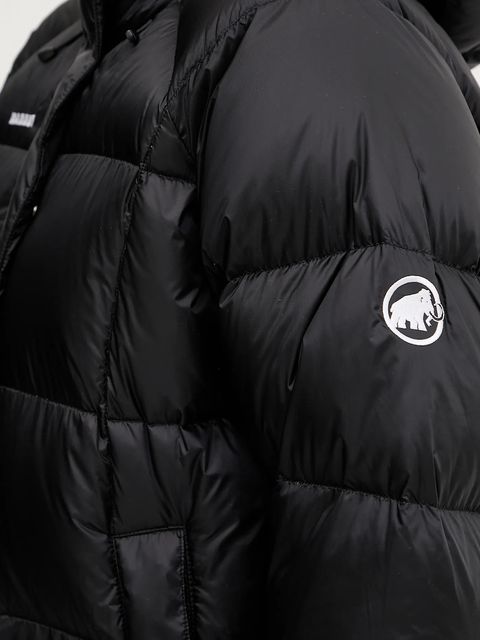 Mammut kurtka puchowa Glacier Glow kolor czarny zimowa 1013.03770