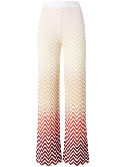 Missoni zigzag trousers - White - zdjęcie produktu nr 1