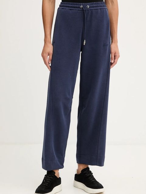 BOSS Orange spodnie dresowe damskie kolor granatowy gładkie 50547800 - zdjęcie produktu nr 1