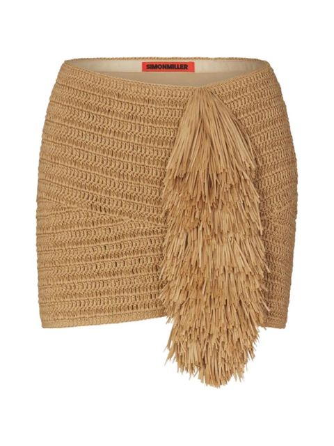 Simon Miller Pom Pom mini skirt - Neutrals - zdjęcie produktu nr 1