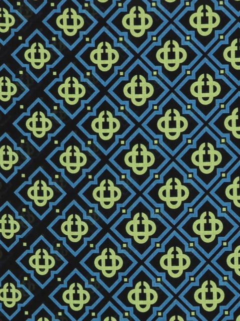 Casablanca Degrade Monogram kaftan - Black - zdjęcie produktu nr 2