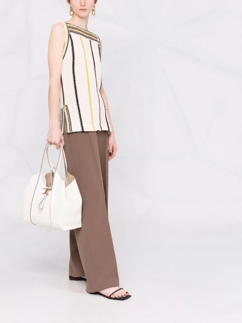 Tod's Timeless shopping tote bag - White - zdjęcie produktu nr 2